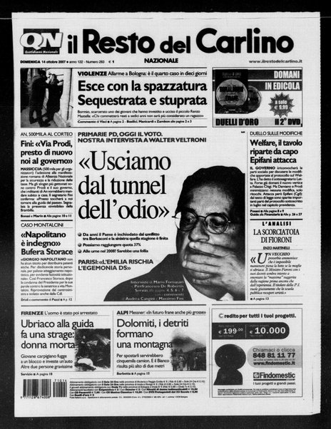 Il Resto del Carlino : giornale dell'Emilia